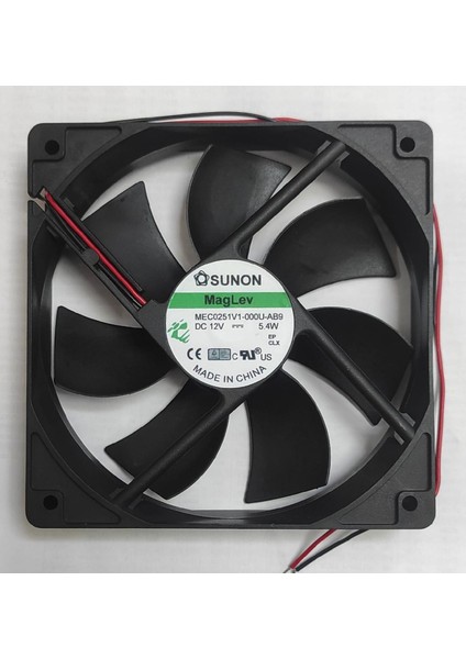 MEC0251V1-000U-AB9 ,120X25MM 12VDC 108-CFM 2-Kablo Fan