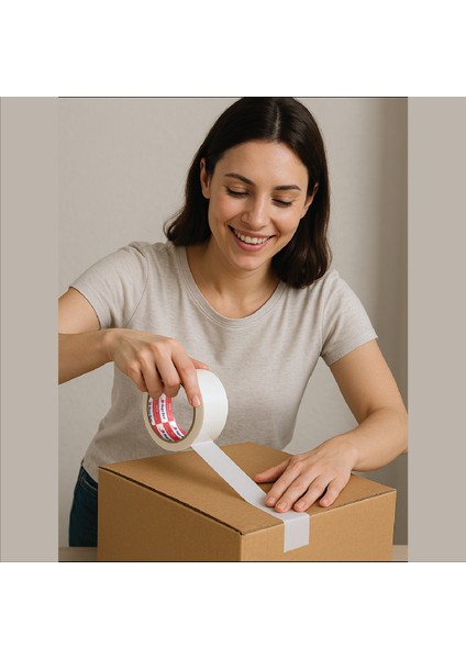 Renkli Koli Bandı Beyaz 45MM.X100METRE modelleri