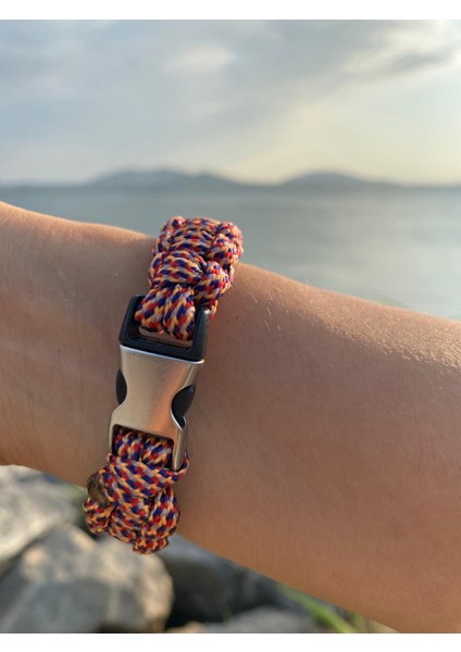 Renkli Paracord Bileklik 16 cm fiyatları