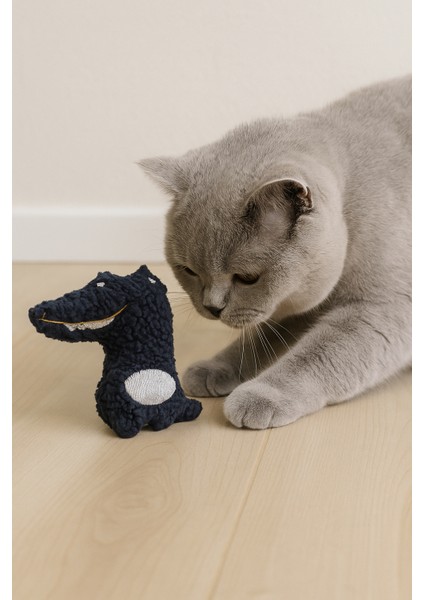 Kedi Oyuncağı Catnip ve Zilli Interaktif, Oyun Arkadaşı - Peluş Kurt indirimleri