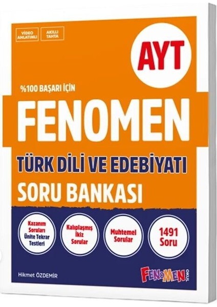 Fenomen Ayt Türk Dili ve Edebiyatı Soru Bankası