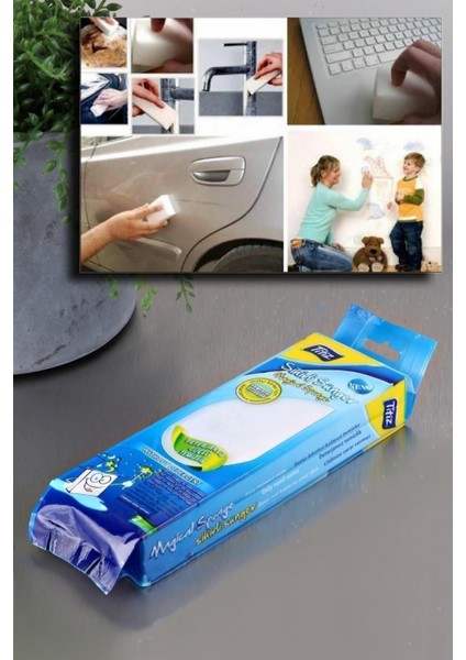 Parlak Temizlik Süngeri 2'li Set, Güçlü ve Hızlı Temizlik Için Mükemmel Seçim