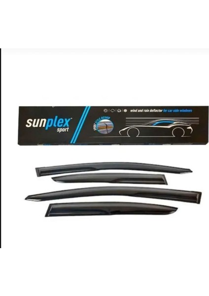 Mercedes Sprinter 2006-2025 Uyumlu Cam Rüzgarlığı Takım 2'li Takım Rüzgar Kesici, Yağmur Önleyici fiyatları