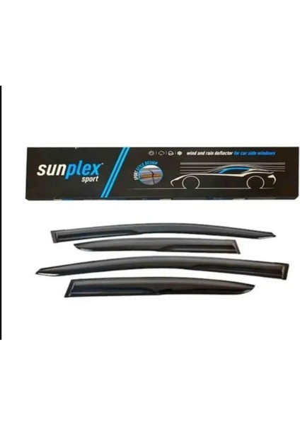 Volkswagen Passat B6 2006-2010 Sport Cam Rüzgarlığı Takım 4'lü Takım Rüzgar Kesici Yağmur Önleyici fiyatları