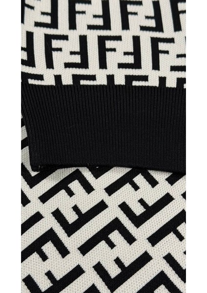 Ff Logo Detaylı Erkek Triko Kazak modelleri