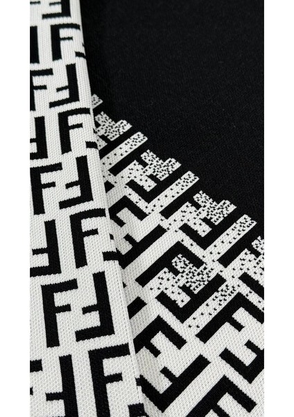 Ff Logo Detaylı Erkek Triko Kazak fırsatları