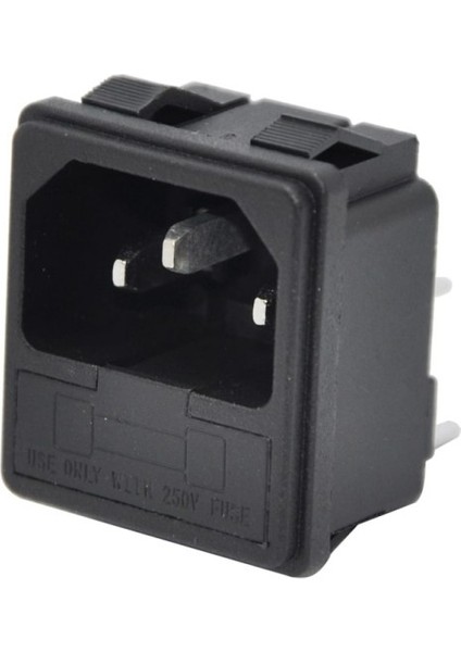 Power Soket Erkek Sigorta Yuvalı Kulaksız - 3 Adet