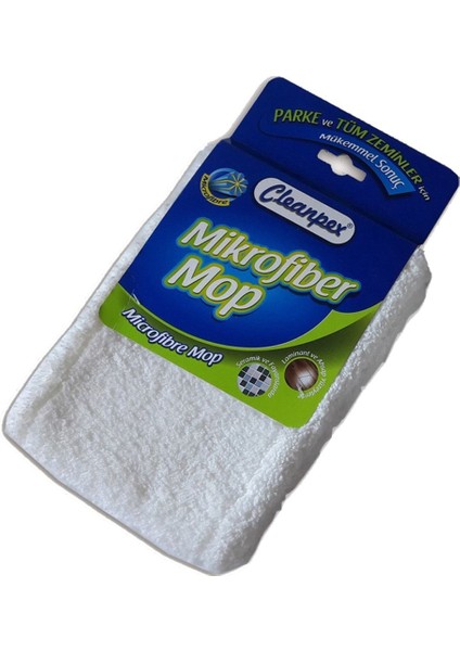 50 cm Mikrofiber Mop Yedeği, Beyaz, Dayanıklı ve Temizliği Kolay fiyatları