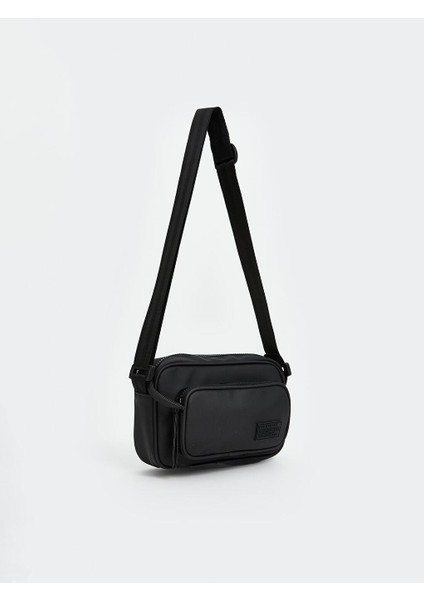 Deri Görünümlü Erkek Omuz Çantası (W5)