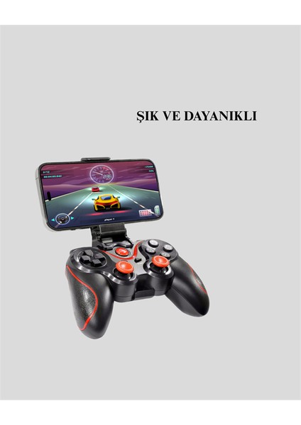 Android Uyumlu Gamepad X3 Game Stick Oyun Kolu Bluetooth Bağlantılı indirimleri