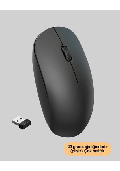 Sessiz Wireless Mouse – 5000 Dpı Hassasiyetli ve Hafif Tasarım indirimleri