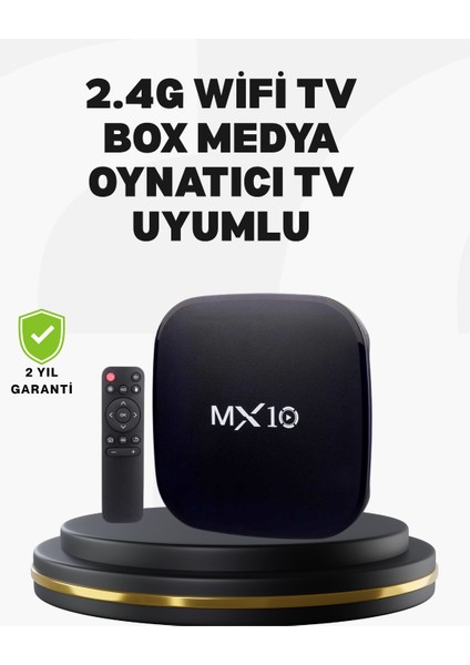 Android Tabanlı Akıllı Tv Dönüştürücü – 4 Çekirdekli Işlemci, Ekran Yansıtmalı