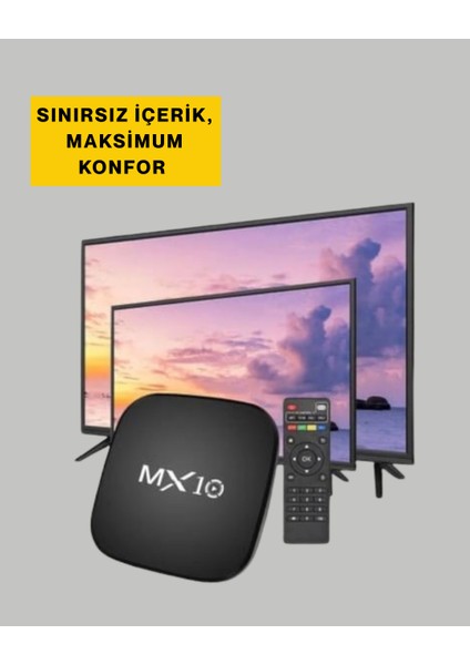 Android Tabanlı Akıllı Tv Dönüştürücü – 4 Çekirdekli Işlemci, Ekran Yansıtmalı fiyatları