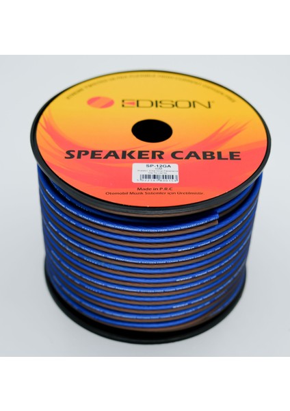 SP-12GA Bass Hoparlör Kablosu 50 Metre