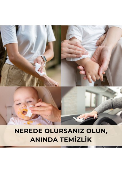 Leylak Kokulu Islak Mendil 12x72 li Koli (864 Yaprak)