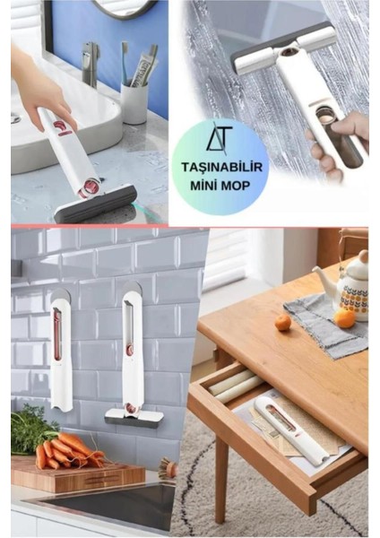 Çift Taraflı Mini Mop Temizlik ve Kolay Kullanım Için Ideal fiyatları