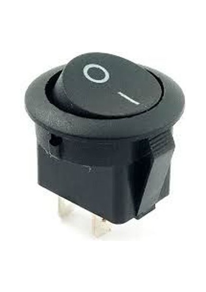 Yuvarlak Anahtar Siyah 2p 0-1 - 50 Adet fiyatları