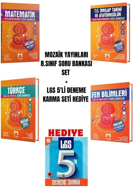 Mozaik 8.sınıf Soru Bankası Set