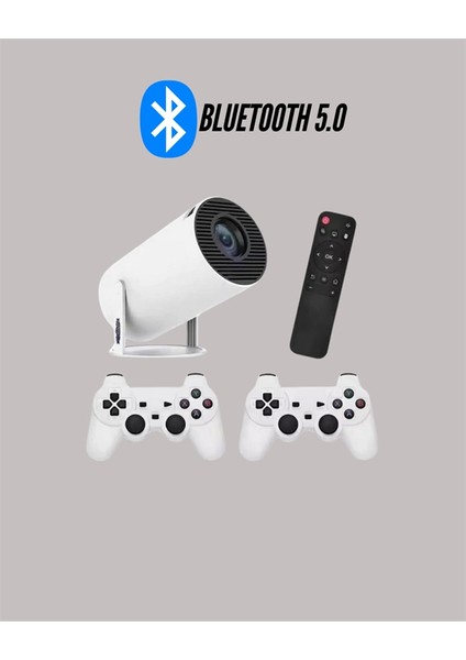 Tçift Kollu Tasarımlı Kablosuz Projeksiyon – 4k, 10.000 Oyun ve Smart App Desteği modelleri