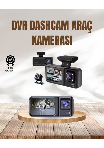 Wi-Fi Destekli Araç Kamerası: 2.7” Ekran, 128GB Destek ve Ir Gece Görüş