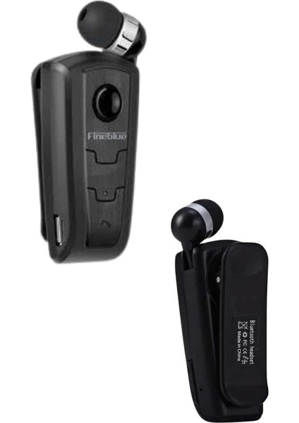 Mikrofonlu Makaralı Bluetooth Kulakiçi Kulaklık Android ve Ios Uyumlu