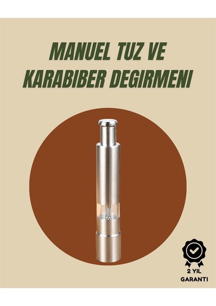 Sağlıklı ve Dayanıklı Gıda Sınıfı Paslanmaz Çelik Öğütücü