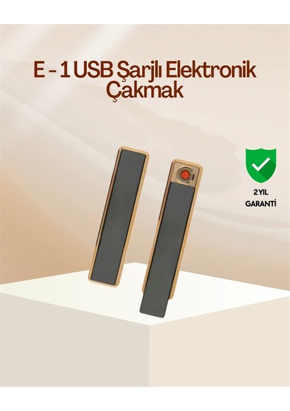 Kamp ve Dış Mekanlara Uygun Elektronik Çakmak – Güçlü Batarya, Çevre Dostu