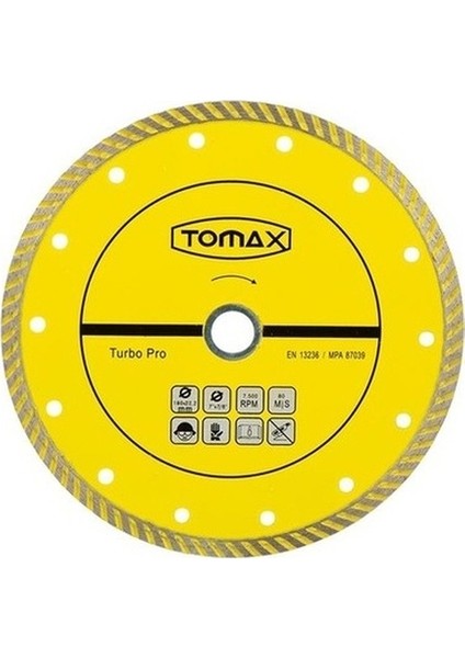 Turbo Elmas Granit - Mermer Kesici Daire Testere 115 mm