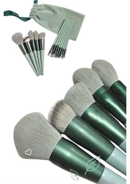 Profesyonel Makyaj Fırça Seti 13 Parça Yumuşak Kıllı Fırça Seti Far Fırçası modelleri