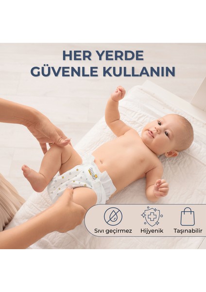 4X10 ADET BEBEK BAKIM ÖRTÜSÜ (60X60 Boyutunda) indirimleri