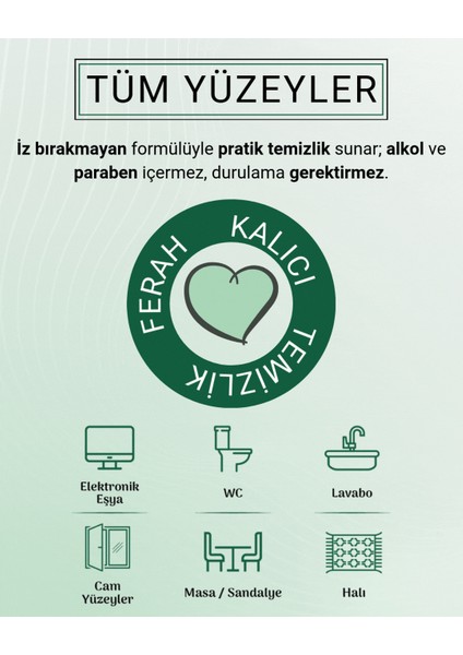 Easy Clean Beyaz Sabun Katkılı Yüzey Temizlik Havlusu 2X70 (140 Yaprak)
