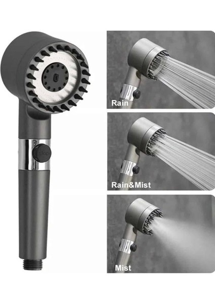 Masaj Etkili Nesil Filtreli Duş Başlığı Fıskiyesi Duş Banyo