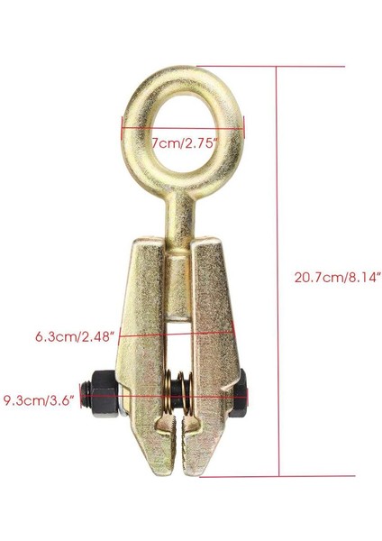 Tek Yön Kurt Ağzı Kaporta Çektirme Çene Kavrama 5 Ton fiyatları