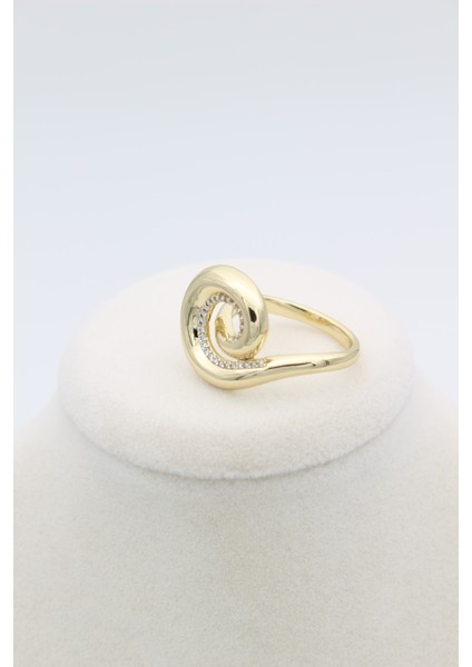 Stil Incisi/ Xupıng Jewelry /salyangoz Model Zirkon Taşlı Yüzük fiyatları