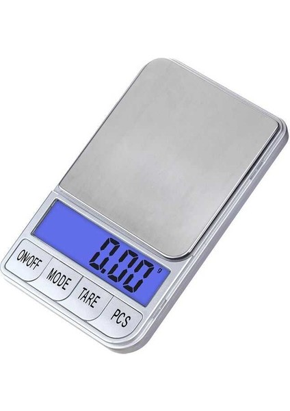 100G 0.01G Dijital Hassas Cep Terazi Taşınabilir Kapaklı
