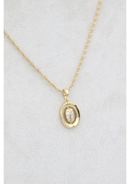 Stil Incisi/xupıng Jewelry Yaprak Zirkon Taşlı Kolye modelleri