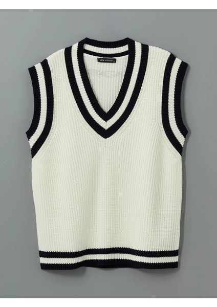 Lcw Modest V Yaka Kadın Triko Süveter (W5) indirimleri