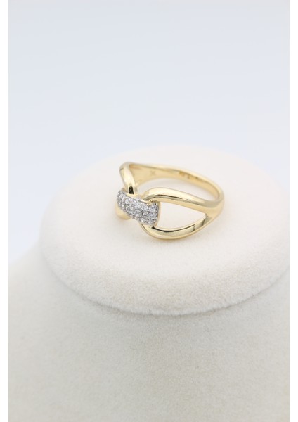 Stil Incisi/xupıng Jewelry Düğüm Model Zirkn Taşlı Yüzük modelleri