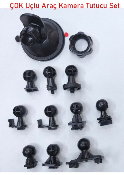 Çok Uçlu Vantuzlu Araç Kamera Tutucu Set 10 In 1 Araç Kamera Tutucusu fırsatları