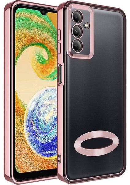 Oli Serisi Samsung Galaxy A05S Rose Gold Kapak