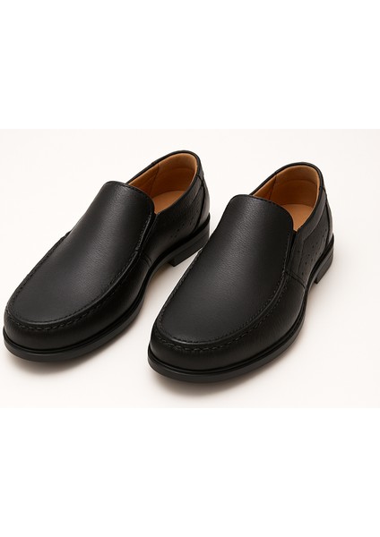 GR0102 Hakiki Vidala Deri Ortopedik Poli Küçük Büyük Numara Taban Günlük Rahat Erkek Casual Baba Ayakkabısı