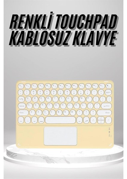 Touchpad Uyumlu Bluetooth Klavye Slim Kablosuz Wifi Q Klavye fiyatları