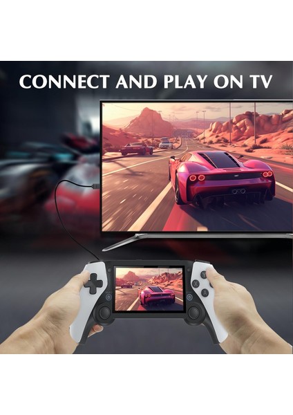 M25 Elde Taşınabilir Retro Oyun Konsolu 4.3” Ekran 256G 70000+ Ps1 Psp N64 Için Oyunlar fiyatları