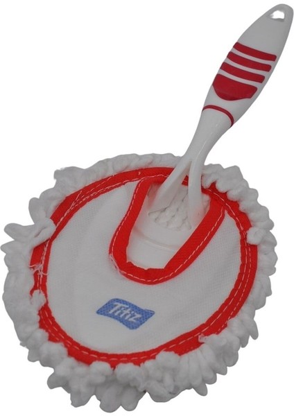 Yüksek Emicilikli Mikrofiber Temizlik Bezi ve Tutacaklı Toz Alma Malzemesi