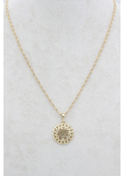 Stil Incisi/ Xupıng Jewelry Yaşam Ağacı Model Kolye