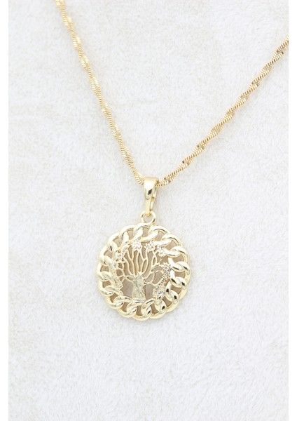 Stil Incisi/ Xupıng Jewelry Yaşam Ağacı Model Kolye fiyatları