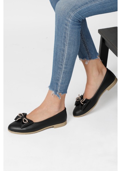 Kadın Trend Günlük Babet Hafif Rahat Fiyonklu Ev ve Ofis Ayakkabısı fiyatları