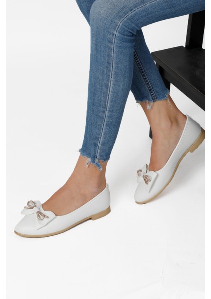 Kadın Trend Günlük Babet Hafif Rahat Fiyonklu Ev ve Ofis Ayakkabısı fiyatları