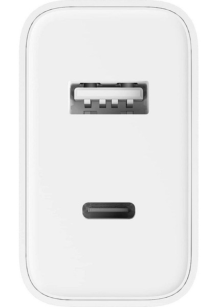 Xiaomi Mi USB + Type-C Girişli 33W Şarj Cihazı, Şarj Adaptörü, Beyaz fiyatları