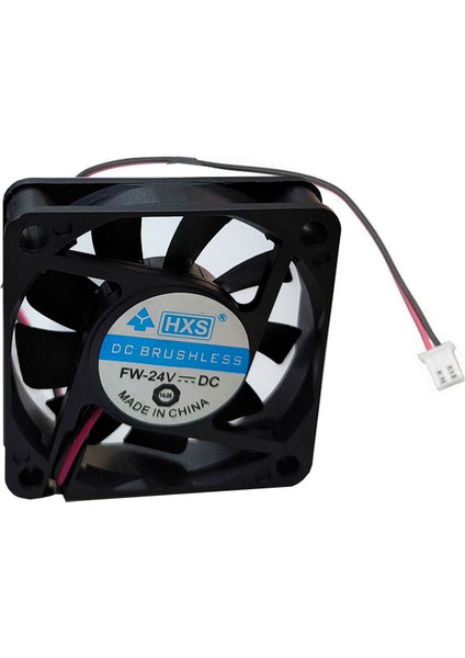 6cm 24V 2 Pinli Fan 6cm x 6cm x 1.5cm 2 Pimli Dc 24VOLT Fan fiyatları